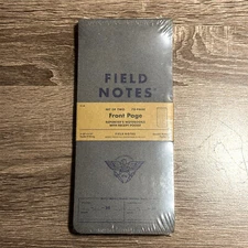 Field Notes Front Page Reporter's Notebook, Set of 2 Ruled – FN-30 (New Sealed)