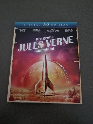 Die grosse JULES VERNE Sammlung , Special Edition, 14xFILME auf 2x Disc Bluray