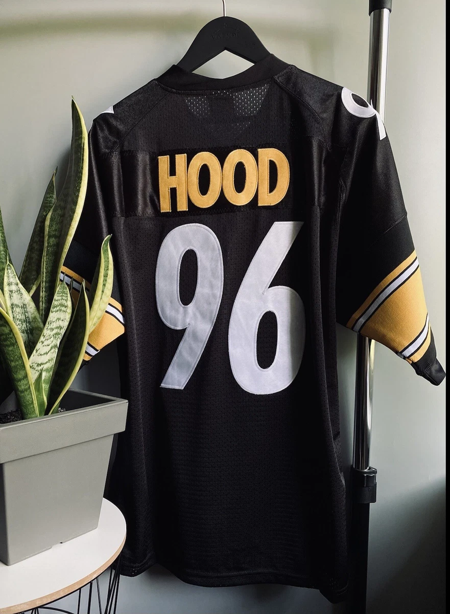 Pittsburgh Steelers #96 Ziggy Hood Reebok Men's Authentic NFL Jersey  XL (52)