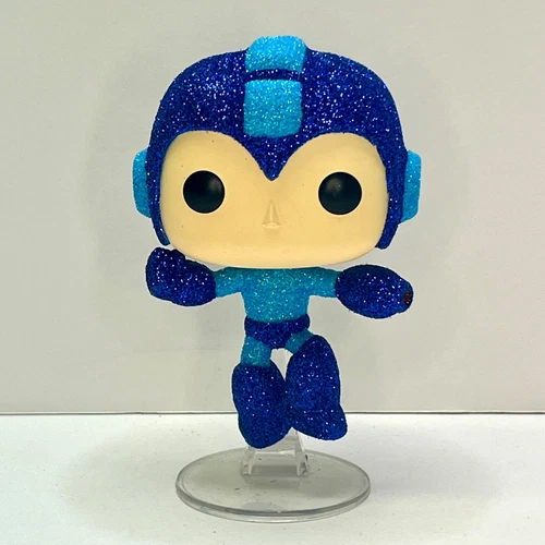CUSTOM Funko Pop - Mega Man 376 *DIAMOND GLITTER CHASE*