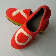ZHENZEE Women  s  Sweater Platform Shoes/Slippers 50 -WOOL Black Sz M 8-8.5 