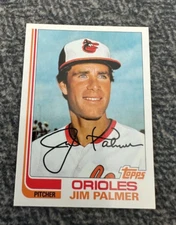 2011 Topps 60 Years of Original Back Jim Palmer Orioles #60YOT-31 (1982 #80)