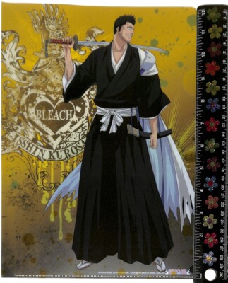 Bleach Clear File Folder A4 Ichiban Kuji F Prize Isshin Kurosaki