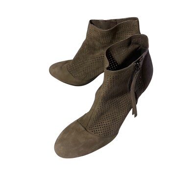 Johnston & Murphy gray zip up suede boots size 7 M | eBay display picture 2