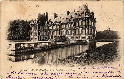 Old postcard St-VALÉRY in CAUX-Le Chateau de CANY (348343)