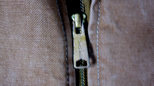 Carhartt Vest Mens XL VQ186 Camel Canvas Zip Quilted Vintage Union Made Workwear - 第 8/16 張圖片