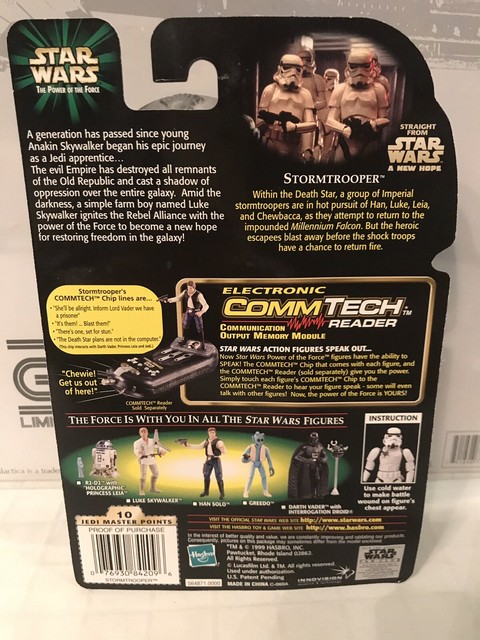 Star Wars The Power Of The Force Stormtrooper | eBay