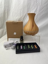 Aromatherapy Essential Oil Diffuser / Wood Grain / 7 Essential Oils 