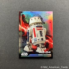 2024 Topps Chrome Star Wars R5-D4 Refractor 88 Rebel Alliance