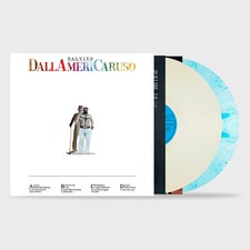 Lucio Dalla Dallamericaruso Doppio Vinile Lp 180 Gr Trasparente Mix Bianco e Blu