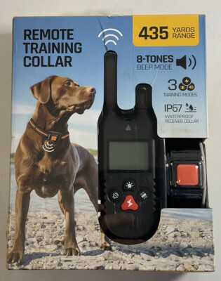 Tractor Supply Remote Training Collar For Dogs 435 yard Range Waterproof  NEW