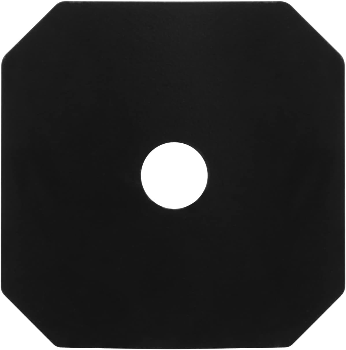 10 Pcs Decorative Washer Plate Black Square Washers 3