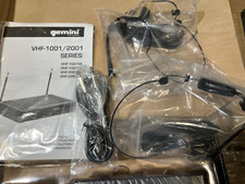 Gemini VHF-2001HL Dual VHF Wireless Headset Lavalier Microphone System