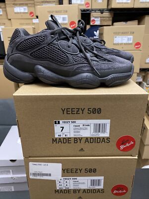 all black 500 yeezy