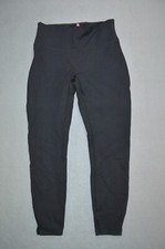 Spanx Black Ankle Length Ponte Leggings Women's Size Medium 20262R