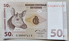 Congo D.R. 50 Centimes 1997 Unc
