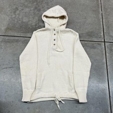 vintage l.l. bean freeport maine knit hoodie size medium WOMENS