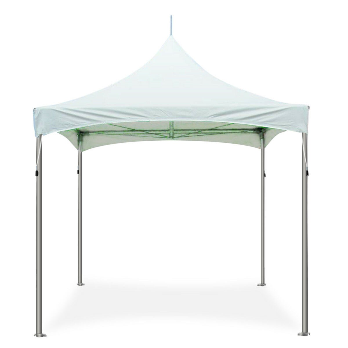10x10 Commercial High Peak Frame Tent White Event Canopy Wedding Party Gazebo