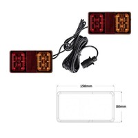 LED RüCkleuchten Set 7 Polig Magnet Verkabelt 12V 24V PKW AnhäNger Beleuchtung