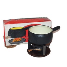 Service à fondue savoyarde Aubecq vintage