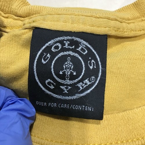 A4030 Vintage Gold’s Gym Muscle Tank Tee Cut Off Shirt Workout Gym Las Vegas XL - Picture 10 of 12