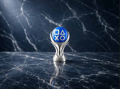 Playstation Platinum Trophy 7'' Achievement Prize Room