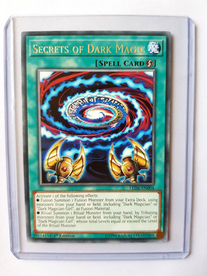 Geheimnisse Der Dunklen Magie LED6-EN004 Rare 1 Auf YU-GI-OH Englisch Near Mint