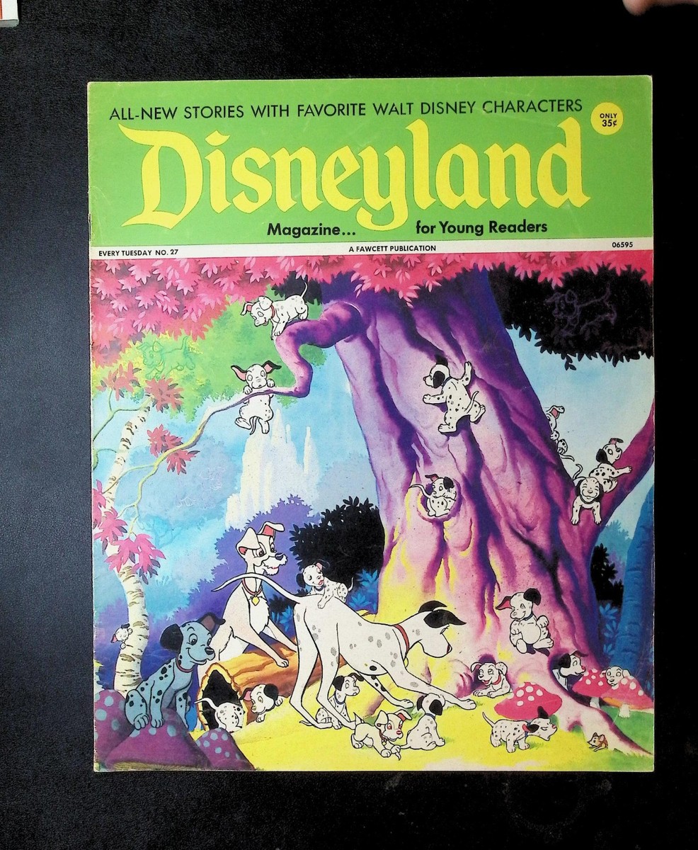 Walt Disney's Magazine 15冊セット Disneyland Magazine No. 27 Fawcett 1972 101 Dalmatians Peter Pan