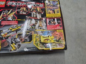 LEGO 8107 Exo-Force Fight for the Golden Tower 2007 SEALED/DAMAGED BOX