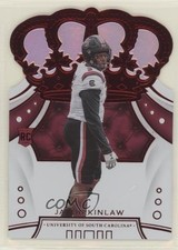 2020 Panini Chronicles Draft Picks Crown Royale Mirror Red Javon Kinlaw #12 1u6