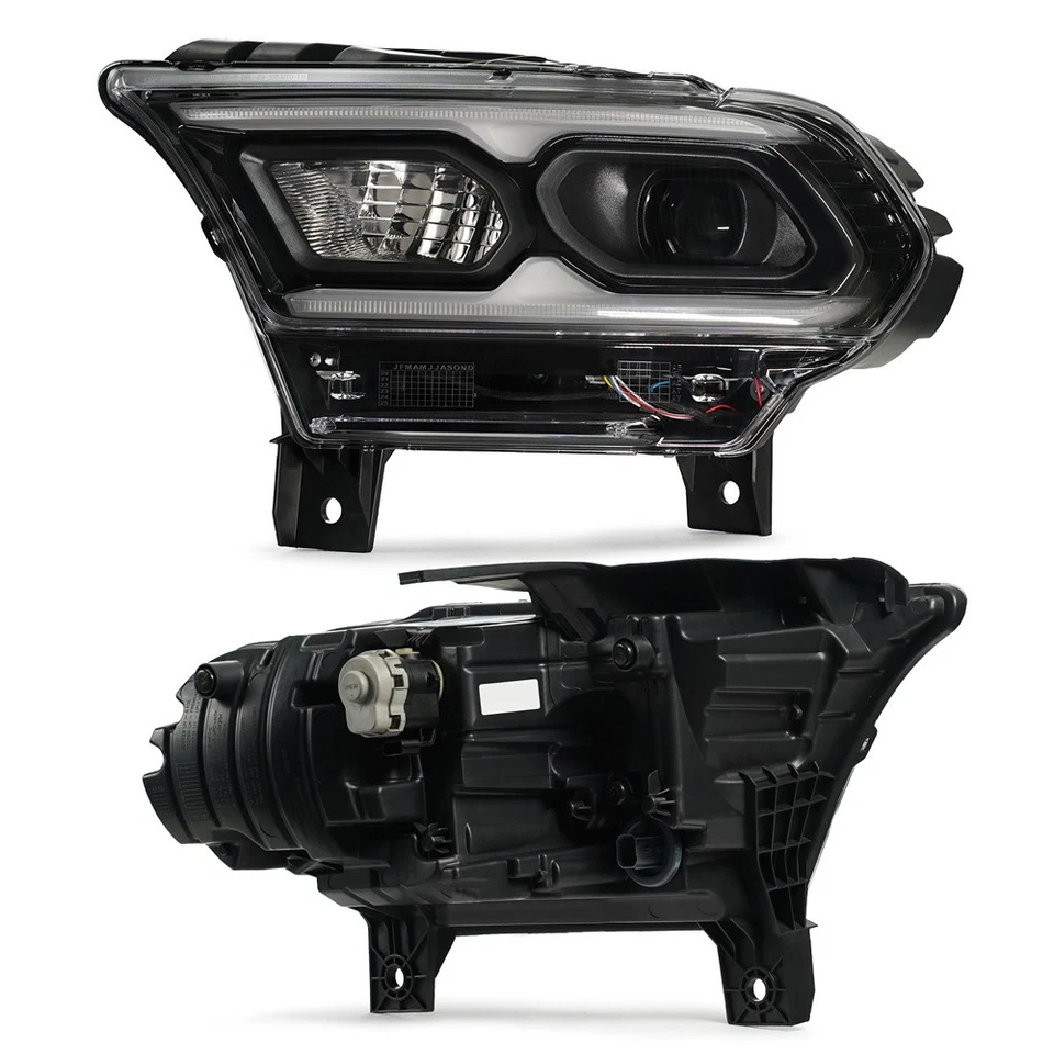 For Dodge Durango 2021 2022 2023 Headlight Full LED Headlamp Black Left Side - Image 3 of 4