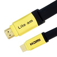 Flat HDMI Cable 4K UHD v2.0 3m-10m For Panasonic HZ2000 OLED TV HDTV UHD