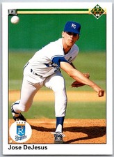 ⚾ 1990 Upper Deck #255 Jose DeJesus Kansas City Royals