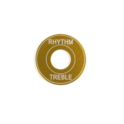 #ad Toggle Switch washer Rhythm Treble Ring Aluminum Gold $9.50