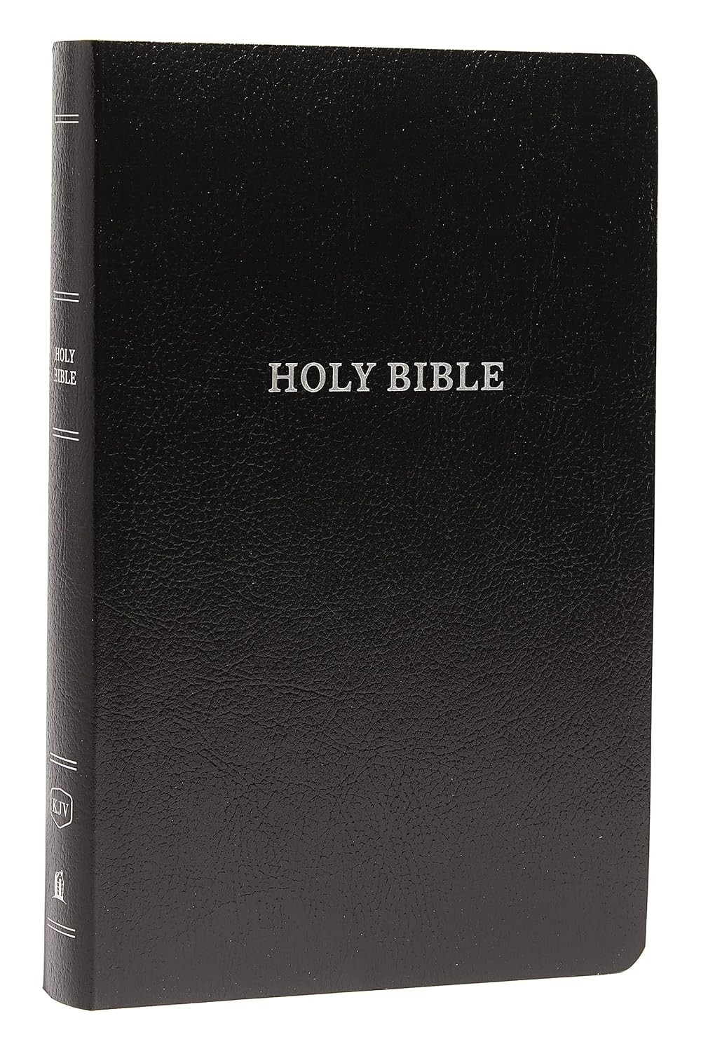 KJV Holy Bible: Gift and Award, Black Leather-Look, Red Lette... - - Image 5