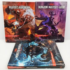 Dungeons Dragons D D Core Books Player's Handbook Master's Guide Monster Manual