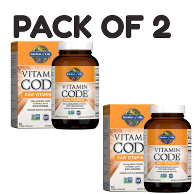 Garden of Life Vitamin Code RAW Vitamin C   Pack of 2