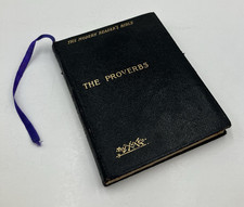 Product Image: 1906 Antique The Proverbs Religous Modern Readers Bible Wisdom Series Gilded