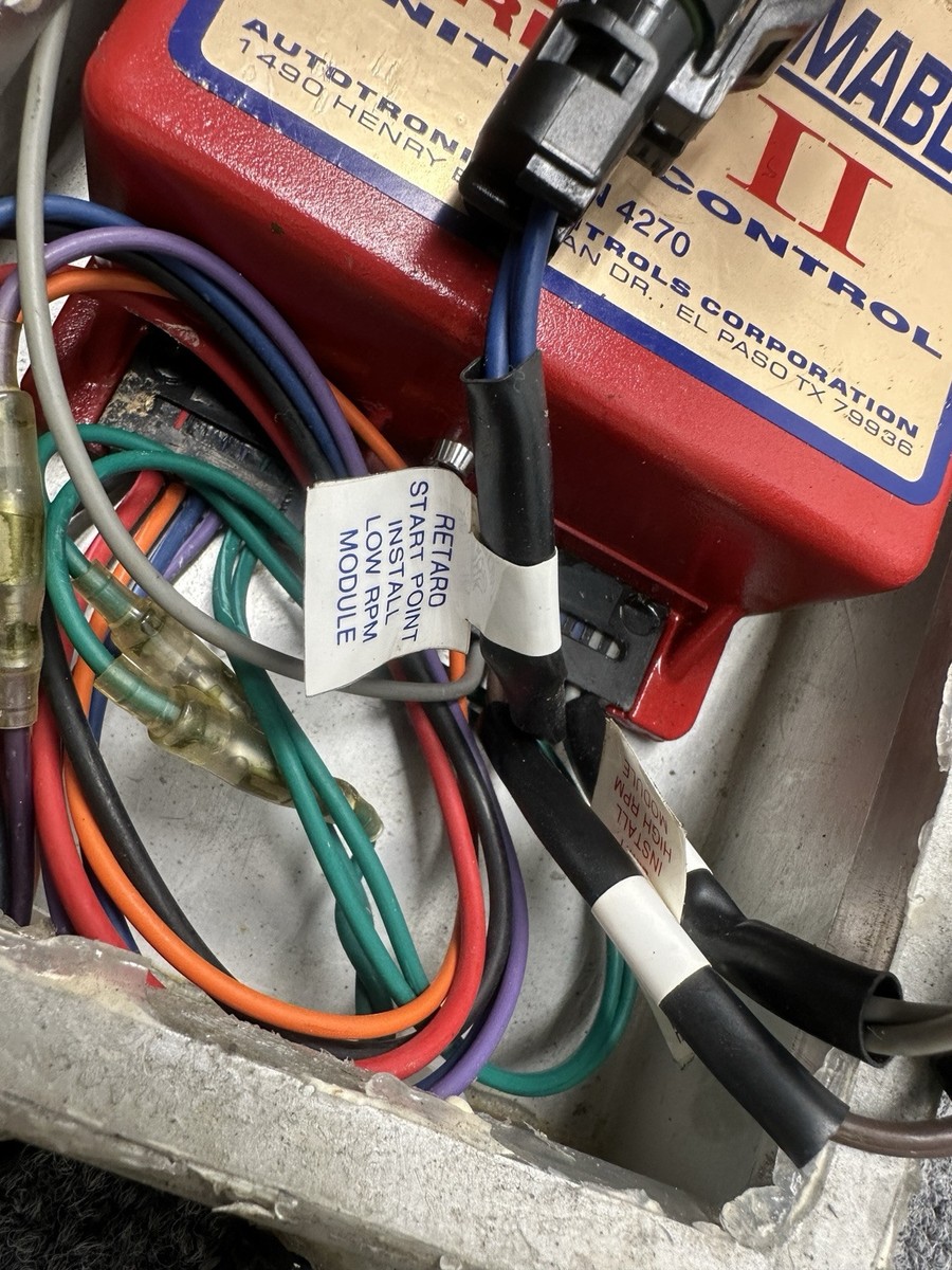 4270 Vintage MSD Total loss Ignition Pro series 2 w/E-Box Kawasaki