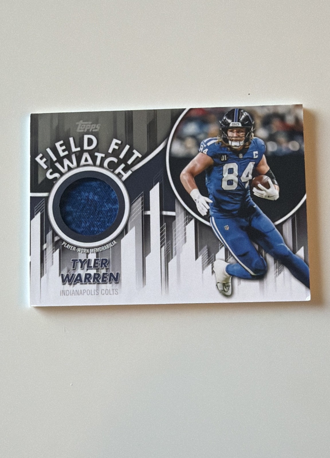 2026 Topps  Field FIT Swatch Collection Tyler Warren PATCH #FFSC-TW (MEM)