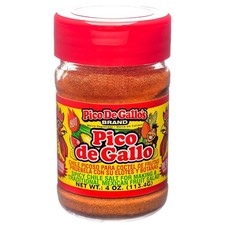 Pico De Gallo Hot Chile Salt Seasoning 4 oz Shaker Perfect for Fruits and Salads
