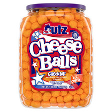 Utz Cheese Balls, 23 oz Barrel Free and Fast Shipping in USA