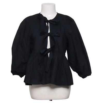 Olivia & Kate, Peplum Top, Größe: M/L, Schwarz, Baumwolle, Einfarbig, Damen #zu3