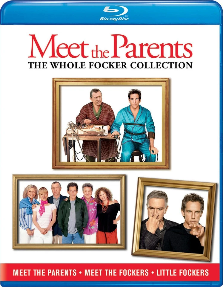 Meet the Parents / Meet the Fockers / Little Fockers Blu-ray Robert De Niro NEW Foto 2 de 2