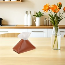 Tissue Holder for Desk Tabletop Box Decorative Organizer Dining Room Organiser