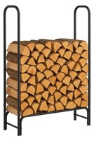 Kaminholzregal 100Cm Brennholzregal HolzstäNder Feuerholzregal Holzstapelhalter
