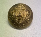 Pre Civil War Worcester City Guards C G 1840 Coat Button Amazing Condition