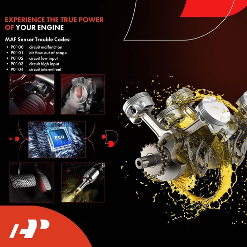 A-Premium Luftmassenmesser Baugruppe [5 Pins, 4Zyl 2,0L] kompatibel mit Audi - Bild 7 von 9