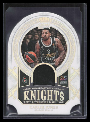 #ad 2024 25 Crown Royale EuroLeague #KRT JNS Knights of the Round Table Carlik Jones $5.00