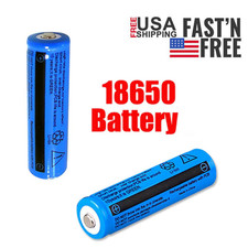 10Pcs 18650 Lithium Batteries 3.7V Li-ion Rechargeable For Torch Headlight NEW